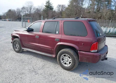 2003 Dodge Durango Slt z USA, uszkodzony, nr VIN 1D4HS48N03F506422